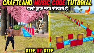 Free Fire Craftland Music Code Kaise Banaye  How To Create Music in Craftland  CS Gaming [upl. by Barrington675]