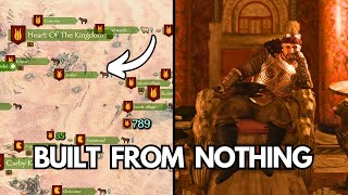 BANNERLORD but Im building my own TOWNS and CASTLES from nothing  player settlements mod [upl. by Eudo]