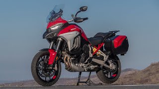 2021 Ducati Multistrada V4 S First Ride Review [upl. by Cristen620]