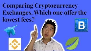 Comparing Cryptocurrency Exchanges Which one offer the lowest fees [upl. by Eltsryk436]