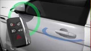 How To Operate the Range Rover Evoque Keyless Entry System [upl. by Kylah]