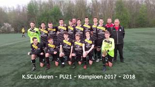 KSCLokeren  PU21 Lembeke  13 april 2018 [upl. by Ahsit]