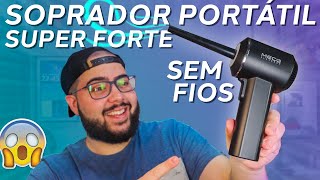 45000 RPM 😱 Esse Soprador de Ar PORTÁTIL é EXCELENTE Muita Potência SEM FIOS [upl. by Dickman542]