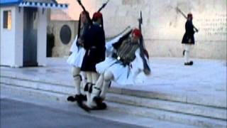 Changing of the guard in Greece goes wrong [upl. by Leveridge573]