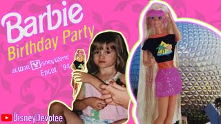 Barbie’s Birthday Party at Epcot [upl. by Mutat]