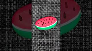 Watermelon 🍉 easy drawing on stone creative ideas for kids kids easydrawing watermelon kidsart [upl. by Johst]