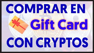 🎁 COMPRAR TARJETAS de REGALO con CRIPTOMONEDAS  Review de COINGATE en Español [upl. by Tomkiel]