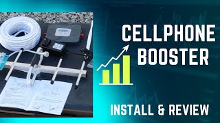 Cellphone signal booster install and review [upl. by Fini]