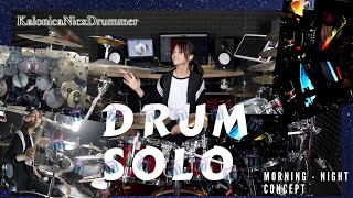 KALONICA NICX DRUM SOLO 14 yo  247 [upl. by Triny]