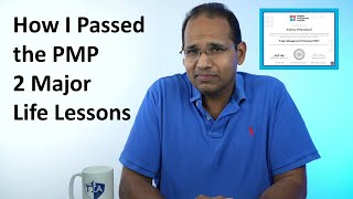 How I Passed the PMP and 2 Major Life Lessons [upl. by Thetis]