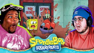 PLANKTON  SpongeBob Season 6 Episode 22 GROUP REACTION [upl. by Lipski]