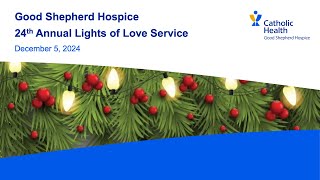 2024 Lights of Love Service [upl. by Myrt363]