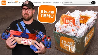 I Bought A Pallet of TEMU Tools [upl. by Seek546]