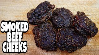 How To Smoke Beef Cheeks  Barbacoa Tacos [upl. by Agnizn408]