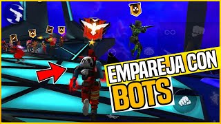 3 formas de EMPAREJAR CON BOTS EN FREE FIRE CLASIFICATORIA 2021 👀 COMO RANKEAR ✅ [upl. by Aciram751]