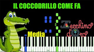 IL COCCODRILLO COME FA media  TEATRO DELLANTONIANO  LO ZECCHINO DORO  IL PIANO SUL TUBO [upl. by Asusej296]