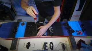 How To Setting up your Salomon Premiere Splitboard [upl. by Bowe]