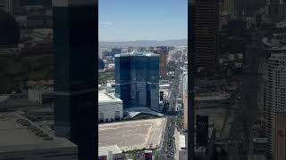 Las Vegas from up aboveshorts travel thestrat lasvegas vegas thesphere nevada usa high [upl. by Malanie893]