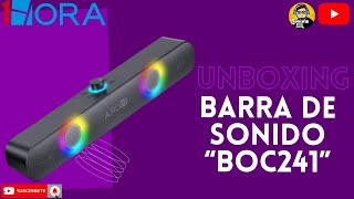 Unboxing Barra De Sonido 1Hora MODELOquotBOC241quot [upl. by Anima]