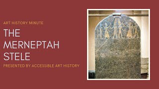 Art History Minute The Stele of Merneptah [upl. by Elocel198]