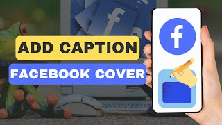 How To Add Caption In Facebook Cover Photo [upl. by Aimahc69]