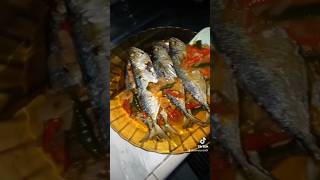 BACK TO COOKING  TUMIS CABE IKAN KEMBUNG REBUS shorts short ikankembung [upl. by Maddi]