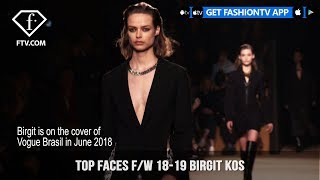 Birgit Kos Top Faces Model Talks FallWinter 201819  FashionTV  FTV [upl. by Edana]