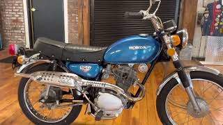 1973 Honda CL100 [upl. by Ynatsed]