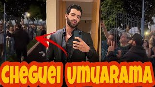 Gusttavo Lima chega em Umuarama PR para SHOW e sempre carinhoso com os fãs [upl. by Estren]