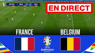 🔴 EN DIRECT  France vs Belgique  UEFA Euro 2024  Diffusion complète du match [upl. by Jasmina]