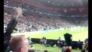 Nakamura Free Kick Celtic v Man Utd [upl. by Ahsemik133]