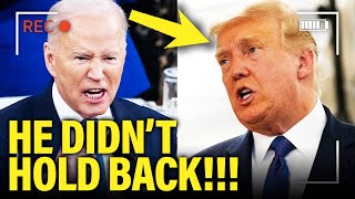 Biden PUTS THE DAGGER into Trump in SOTU Speech [upl. by Maryn]