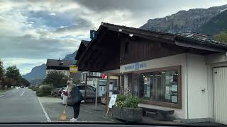 Driving from Interlaken to Iseltwald CLOY location Switzerland [upl. by Kingdon]