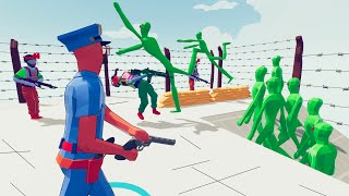 Zombie 100 Units vs Army Soldier  Totally Accurate Battle Simulator TABS [upl. by Rentschler633]