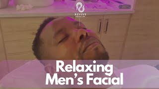 40 Minutes Relaxing Mens Facial [upl. by Airdnassac]