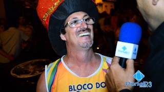 Bloco Socó da Madrugada desfila no carnaval 2014 de Pinda [upl. by Spevek349]