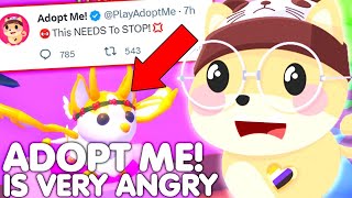 ⚠️BEWARE 🤯HACKER LEAKED ALL THE NEW CHRISTMAS PETS 🔥💢MUST WATCH ADOPT ME ANGRY ROBLOX [upl. by Ive]