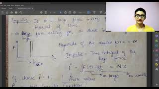 Impulse Excitation Modelling Impulse Dirac Delta Function  General Excitation 3VibBITS Goa Mech [upl. by Enavi]