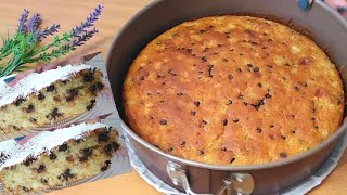 Torta con grano cotto ricotta e cioccolato Buona e facile Dolce in 5 minuti [upl. by Assirolc]