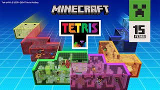 Minecraft x Tetris® [upl. by Hewes]