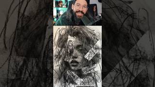 ✏️Technique de Dessin Incroyable😲Portrait visage femme fusain [upl. by Ardolino]