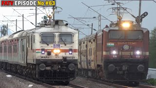 Frequently ASKED Train Videos FATV EPISODE No 63  KOYNA Exp AMARAVATI Exp Shiridi Exp Etc  I R [upl. by Bibah]