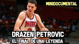 Drazen Petrovic  quotEl Final de una Leyendaquot  Mini Documental NBA [upl. by Anaeerb159]