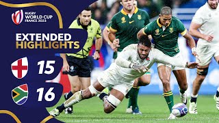 Springboks SENSATIONAL comeback  England v South Africa  Rugby World Cup 2023 Extended Highlights [upl. by Aretta]