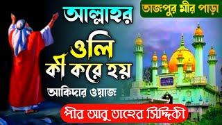 Live আজকের জলসা তাজপুর মীর পারা  pir Abu Tahir Siddiqui [upl. by Ahsilla]