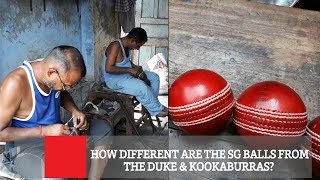 How Different Are The Sg Balls From The Duke amp Kookaburras [upl. by Ellenehs]