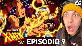 MAGNETO MATOU O WOLVERINE BATALHA FINAL INSANA  React XMen 97 EP 9 [upl. by Nnayr]