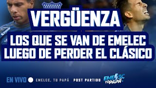 🔴 ENVIVO 🔵⚡VERGÜENZA LOS QUE SE VAN DE EMELEC LUEGO DE PERDER EL CLÁSICO ⚡🔵 [upl. by Alyal]