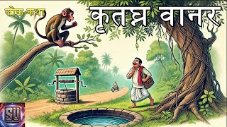 कृतघ्न वानर  जातक कथा  The Ungrateful Monkey  Jataka Tale  Story Universe [upl. by Eico]