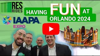 🎢 Having Fun at IAAPA Orlando 2024 amp Big Announcements Coming Soon 🚀🥳 [upl. by Krasner]